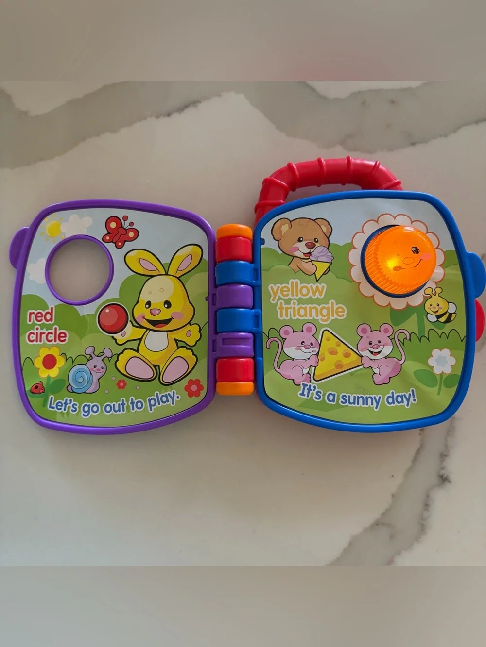 Fisher-Price Teddy's Shapes and Colors Baby Learning Toy